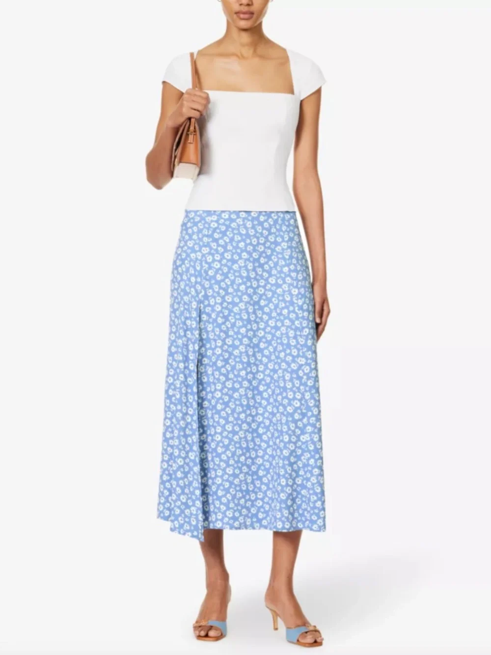 NEW Reformation Zoe Skirt Romi 10